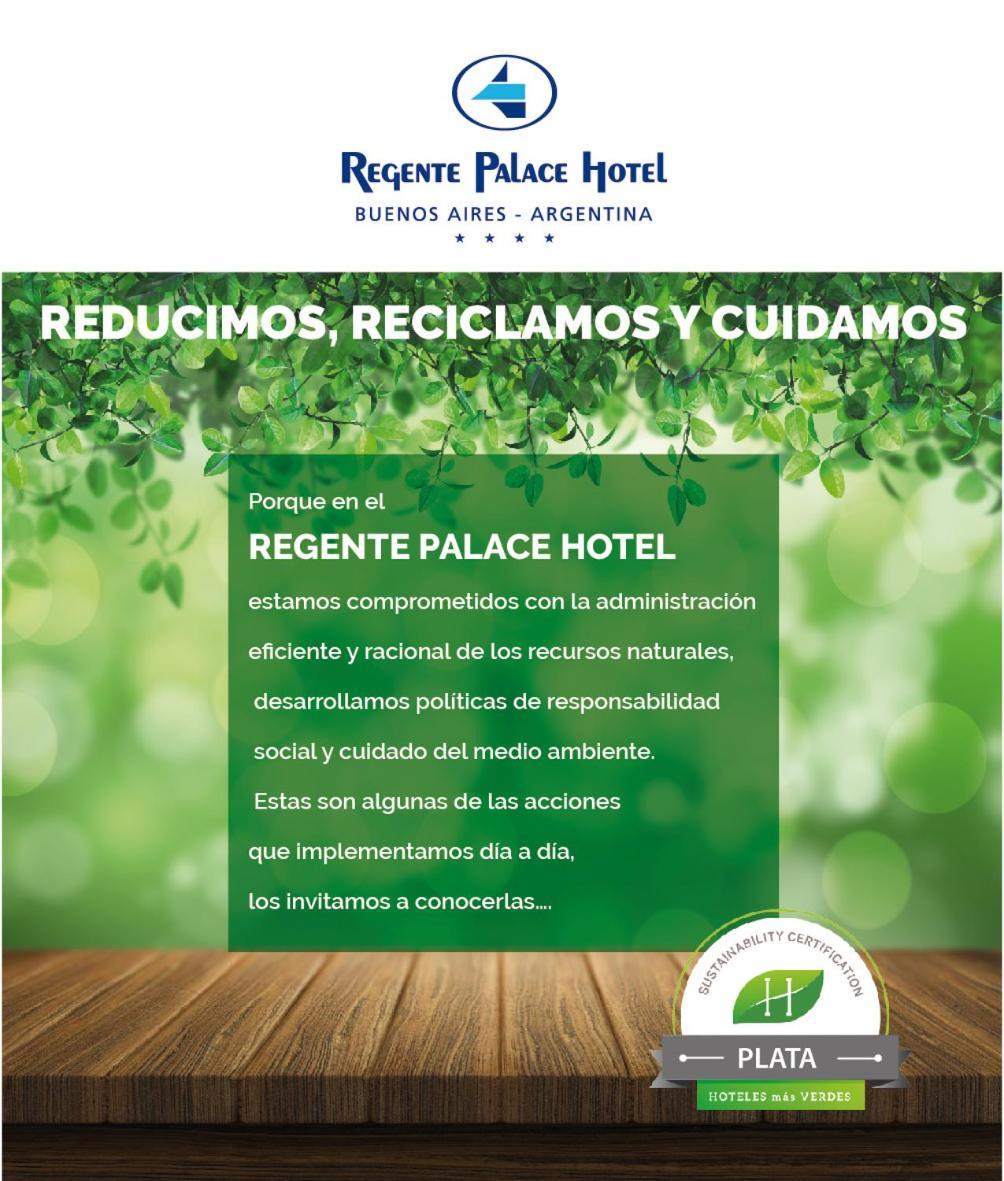 Regente Palace Hotel Buenos Aires Buitenkant foto